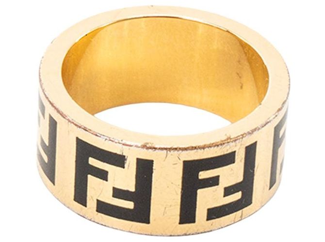 FENDI - Anello Forever Fendi in metallo dorato (T57) D'oro - vista 4