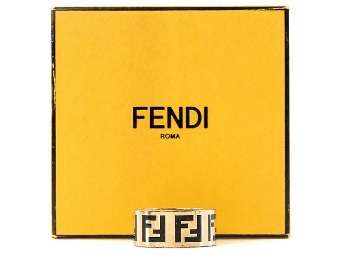 FENDI - Anello Forever Fendi in metallo dorato (T57) D'oro - vista 5