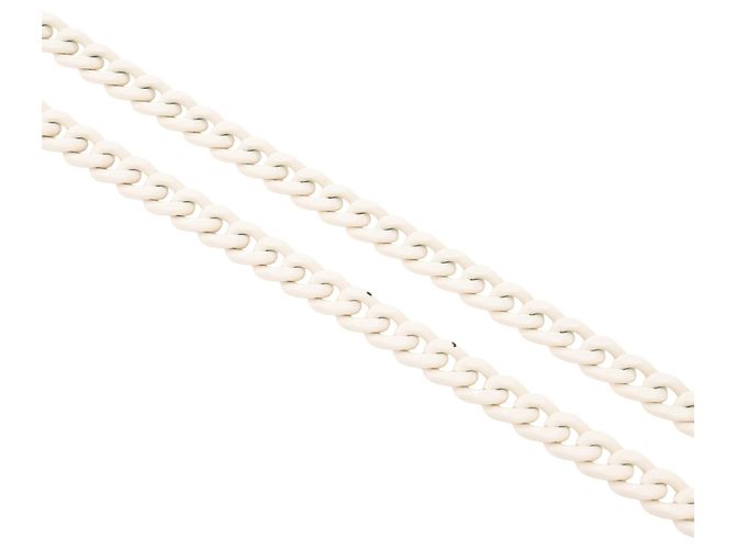 Autre Marque DIOR - Borsa a tracolla Lady Dior mini in pelle cannage écru Bianco - vista 7