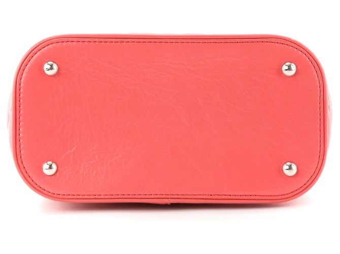 CHANEL - Borsa a tracolla Trendy CC Chanel in pelle rosa e plastica trasparente - vista 4