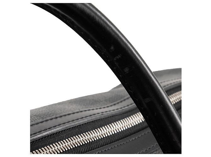 LOUIS VUITTON - Borsa da viaggio All day 50 Louis Vuitton in toile enduite damier graphite Nero - vista 10