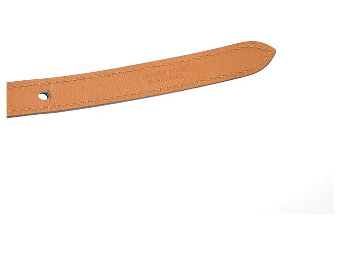 HERMÈS - Pop H 15 Hermès Gürtel aus schwarzem Epsom-Leder (T70) - Ansicht 4