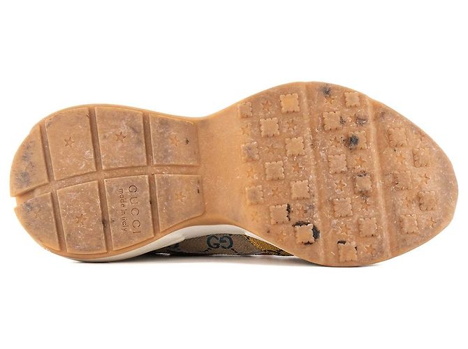 GUCCI - Rython Gucci Sneaker aus multicolorigem Monogramm-Canvas (T40) Mehrfarben - Ansicht 3