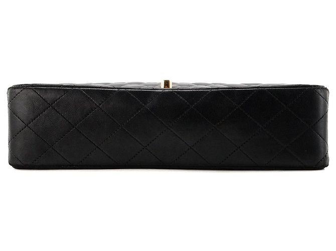 CHANEL - Borsa a tracolla Classique/Timeless 11.12 Chanel in pelle liscia nera Nero - vista 4