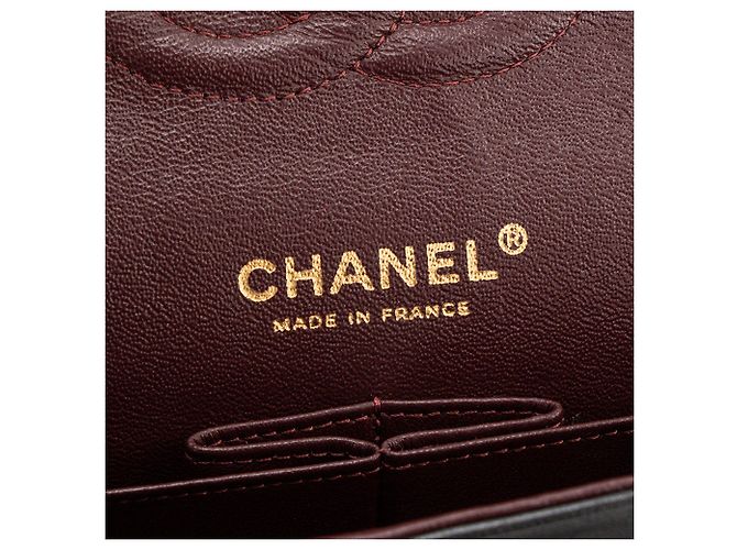CHANEL - Borsa a tracolla Classique/Timeless 11.12 Chanel in pelle liscia nera Nero - vista 7