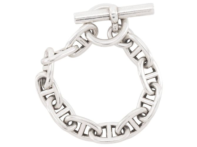 HERMÈS - Bracciale Chaîne d‘Ancre modello molto grande Hermès in argento - vista 2