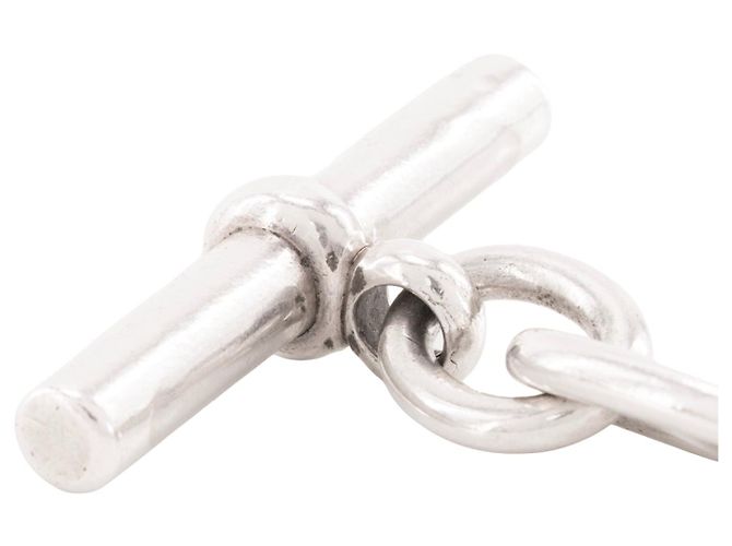 HERMÈS - Bracciale Chaîne d‘Ancre modello molto grande Hermès in argento - vista 5