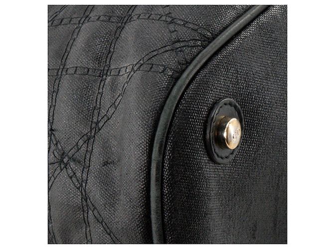 Autre Marque DIOR - Borsa a tracolla Lady Dior Soft Dior in tela nera Nero - vista 5