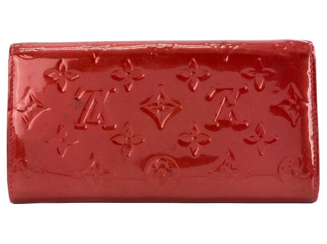 LOUIS VUITTON - Cartera Sarah Louis Vuitton en cuero charol rojo Roja - vista 2
