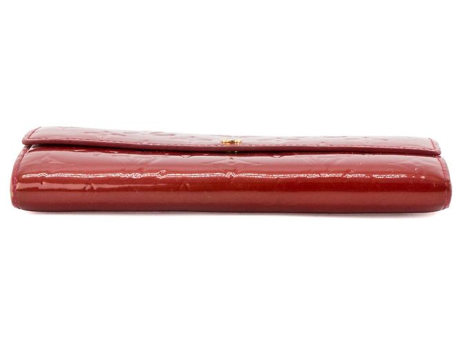 LOUIS VUITTON - Cartera Sarah Louis Vuitton en cuero charol rojo Roja - vista 3