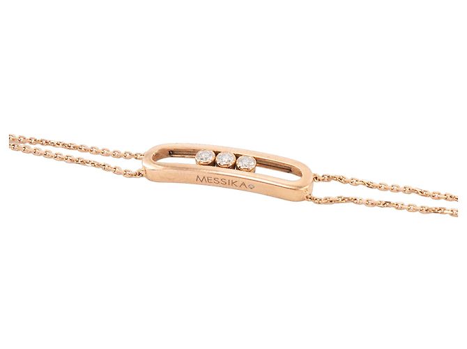MESSIKA - Pulsera Move Classique Messika en oro rosa y diamantes - vista 2
