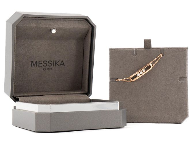 MESSIKA - Pulsera Move Classique Messika en oro rosa y diamantes - vista 5
