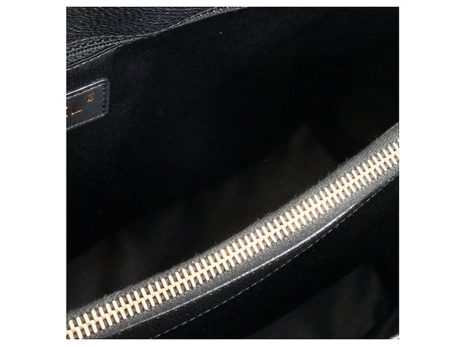 CHANEL - Borsa tote GST modello piccolo Chanel in pelle caviar nera Nero - vista 9