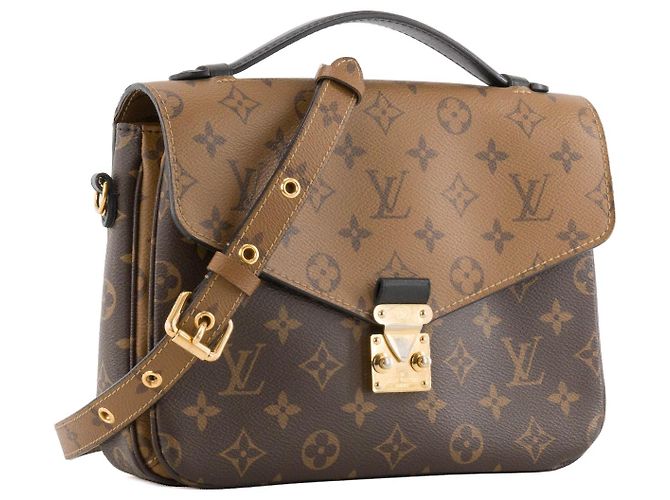 LOUIS VUITTON - Borsa a tracolla Métis in canvas rivestito monogram reverse Marrone - vista 2