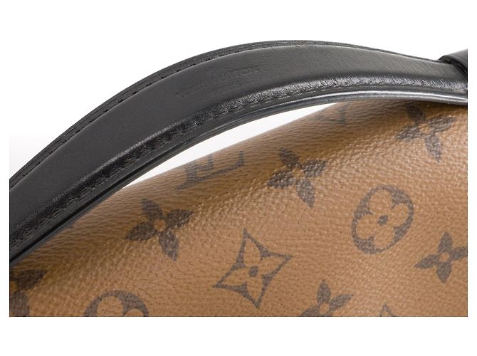 LOUIS VUITTON - Borsa a tracolla Métis in canvas rivestito monogram reverse Marrone - vista 6