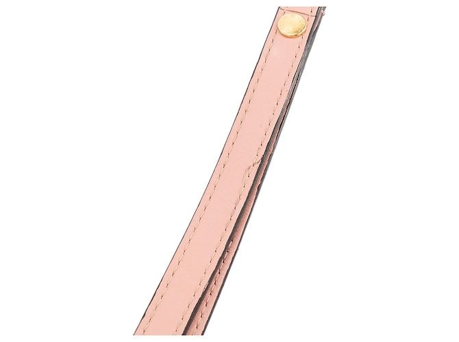 LOUIS VUITTON - Bolsa de ombro Louis Vuitton NéoNoé em tela revestida monogramada e couro rosa Marrom - vista 8