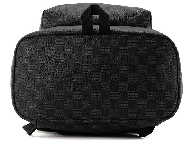LOUIS VUITTON - Sac à dos Zack Louis Vuitton en toile damier graphite Noir - vue 4