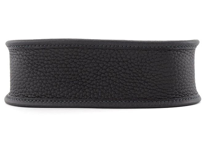 HERMÈS - Borsa a tracolla Evelyne 16 Hermès in pelle clémence caban Blu navy - vista 4