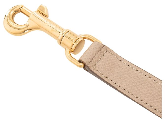 Céline CELINE - Borsa a tracolla Belt Celine in pelle grana beige - vista 7