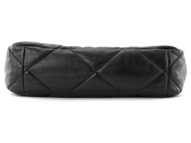 CHANEL - Borsa a tracolla Chanel 19 in pelle nera Nero - vista 4
