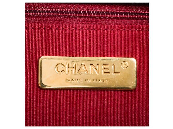 CHANEL - Borsa a tracolla Chanel 19 in pelle nera Nero - vista 8