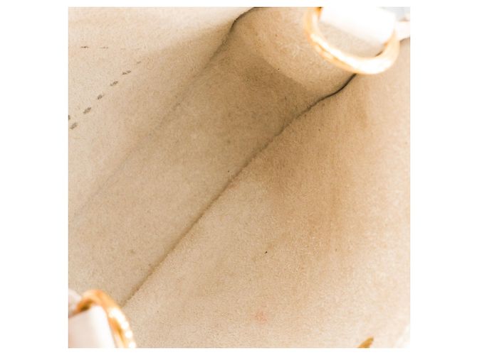 HERMÈS - Borsa a tracolla Evelyne 16 Hermès in pelle clémence beige craie - vista 8