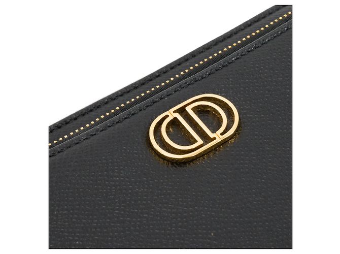 Autre Marque DIOR - Borsa a tracolla Caro Double Pouch Dior in pelle martellata nera Nero - vista 5