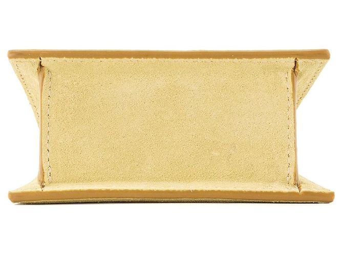 JACQUEMUS - Borsa a mano Jacquemus Chiquito in camoscio verde - vista 4