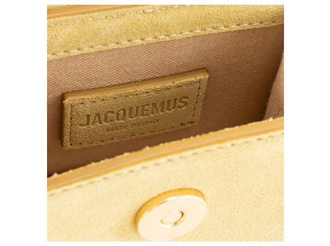 JACQUEMUS - Borsa a mano Jacquemus Chiquito in camoscio verde - vista 6