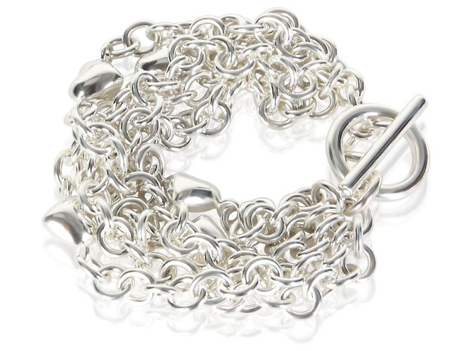 Pulsera de corazón de varias vueltas en plata esterlina Tiffany & Co. - vista 3