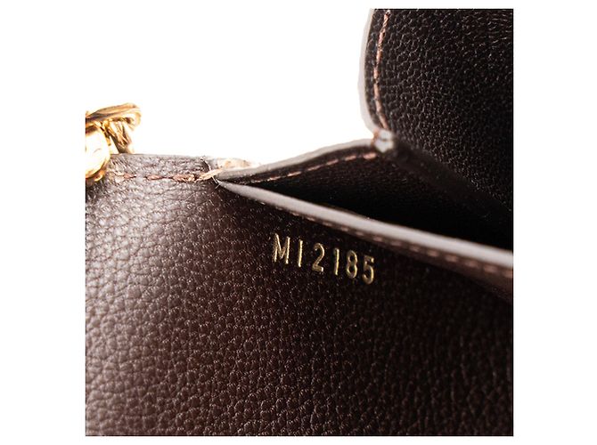 LOUIS VUITTON - Louis Vuitton Twist Wallet On Chain Schultertasche aus braunem Python-Exotenleder - Ansicht 9