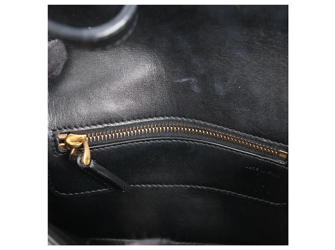 Borsa a tracolla in pelle VLogo Valentino Garavani in Black Nero - vista 16