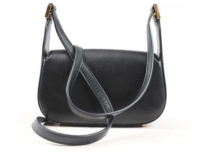 Borsa a tracolla in pelle VLogo Valentino Garavani in Black Nero - vista 4