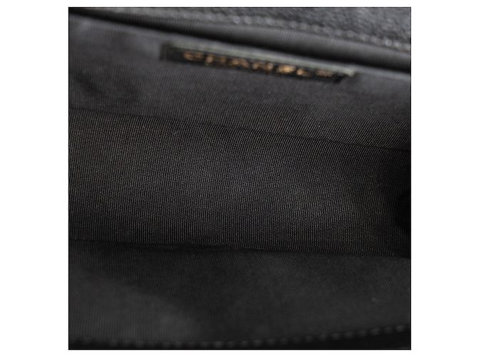 CHANEL - Borsa a tracolla Chanel Boy medium in pelle caviar nera Nero - vista 9