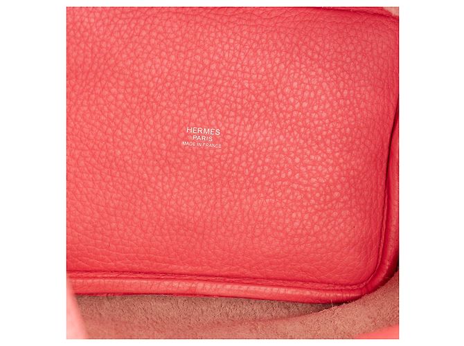 HERMÈS - Borsa a mano Hermès Picotin 18 in pelle clémence rose azalée Rosa - vista 5