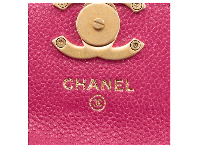 CHANEL - Borsa cintura Melody Chanel in pelle caviar rosa (T85) - vista 6