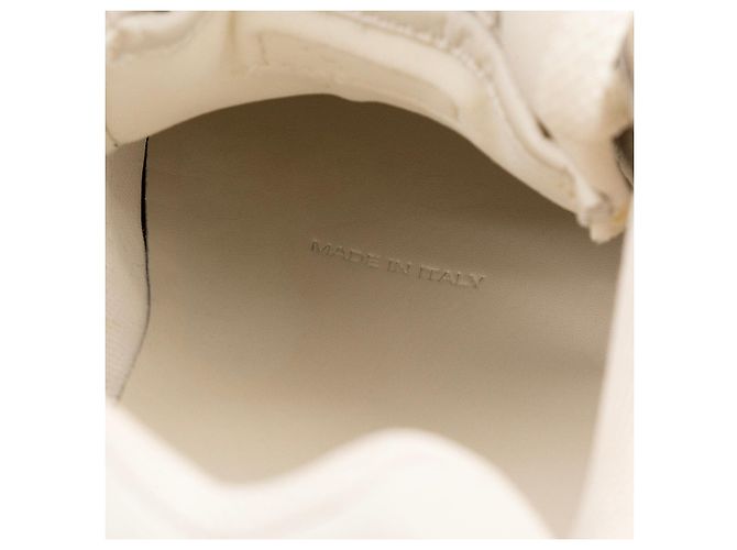 GIVENCHY - Sapatilhas Givenchy Spectre em pele branca e roxa edição limitada (T37) Branco - vista 10