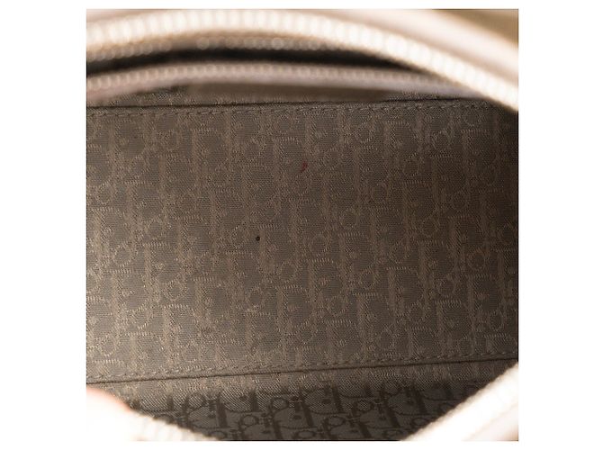 Autre Marque DIOR - borsa a mano Lady Dior medium in pelle laccata cannage marrone - vista 8