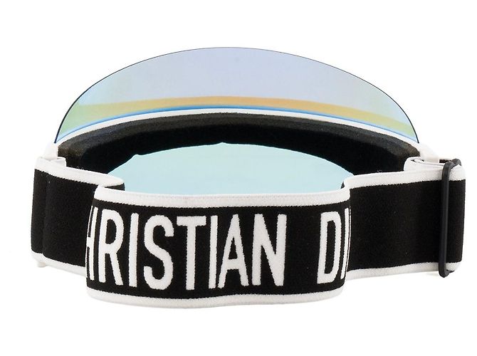 Autre Marque DIOR - Visiera DiorClub1 Dior in plastica blu e bianca (TU) Bianco - vista 3