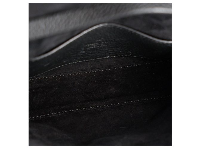 Valentino Garavani VALENTINO - Borsa a tracolla Rockstud Valentino in pelle grana grossa nera e borchie dorate Nero - vista 7