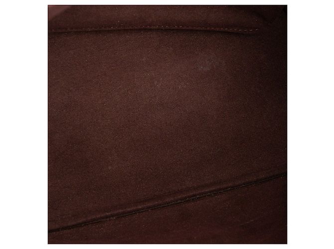 LOUIS VUITTON - Borsa tote Neverfull MM Louis Vuitton in pelle empreinte taupe Beige - vista 11