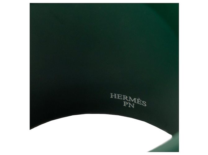 HERMÈS - Brazalete Hermès de madera lacada verde - vista 3