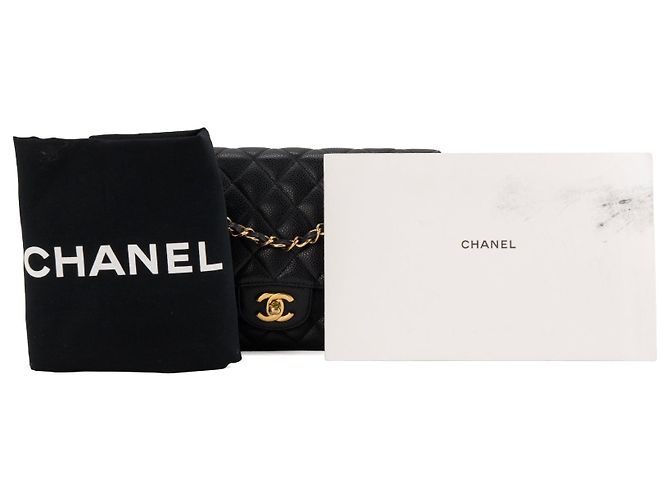 CHANEL - Borsa a tracolla Classique/Timeless 11.12 Chanel in pelle caviar nera Nero - vista 11