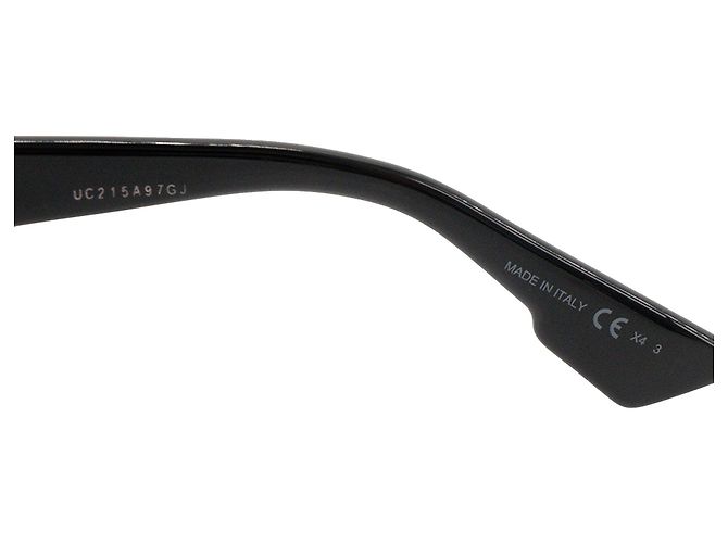 Autre Marque DIOR - Óculos de sol DiorClub2 Dior em acetato preto - vista 7