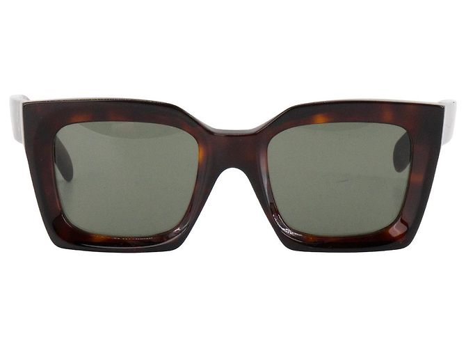 Céline CELINE - Occhiali da sole Celine in acetato tartarugato marrone - vista 2