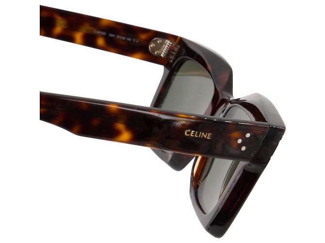 Céline CELINE - Occhiali da sole Celine in acetato tartarugato marrone - vista 3