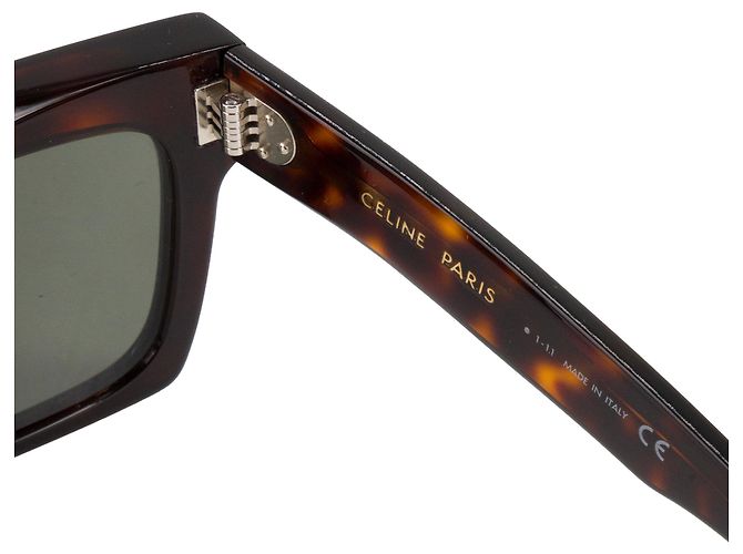Céline CELINE - Occhiali da sole Celine in acetato tartarugato marrone - vista 5