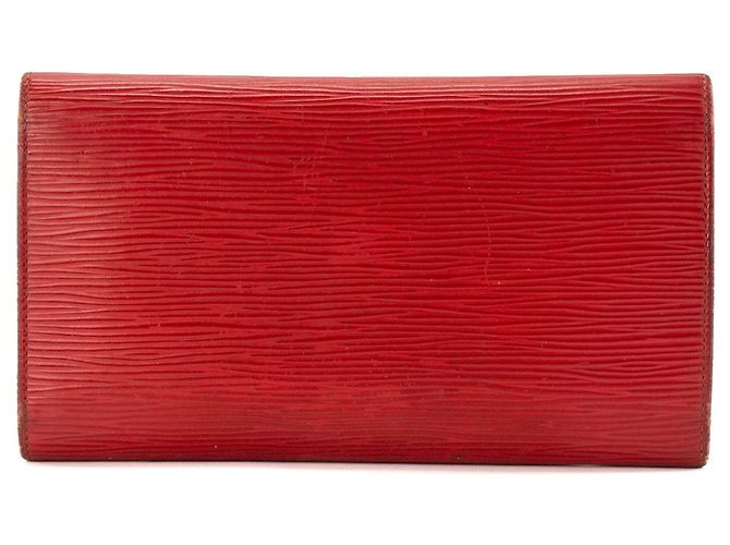 LOUIS VUITTON - Cartera Sarah Louis Vuitton en cuero epi rojo Roja - vista 3