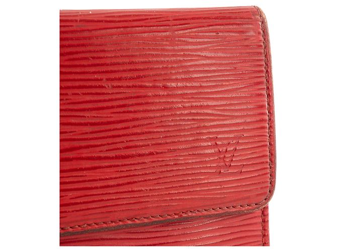 LOUIS VUITTON - Cartera Sarah Louis Vuitton en cuero epi rojo Roja - vista 5