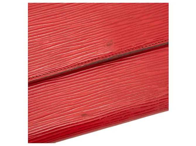 LOUIS VUITTON - Cartera Sarah Louis Vuitton en cuero epi rojo Roja - vista 6